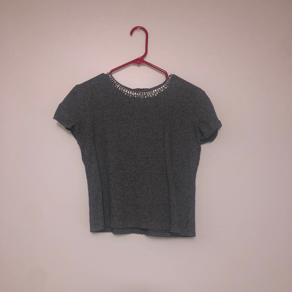PARAPHRASE knit crop top